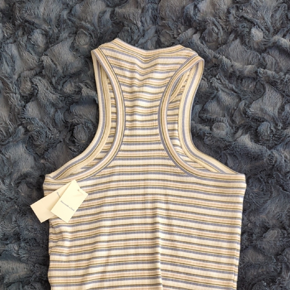 Abercrombie & Fitch Striped Sleeveless Top - Picture 5 of 5